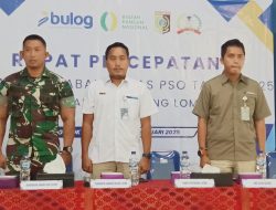 Percepatan Pengadaan Gabah/Beras PSO, Bulog Lotim Lakukan Kolaborasi dengan TNI