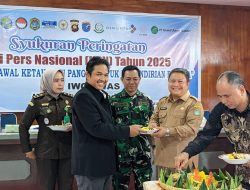 Syukuran HPN di Sekadau, Wartawan Tanam Jagung untuk Dukung Ketahanan Pangan