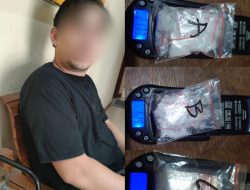 Pengedar Sabu di Anjongan Dibekuk, Polisi Amankan Barang Bukti 31,42 Gram