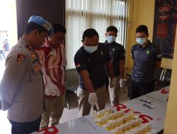 Polres Melawi Gelar Tes Urine Mendadak untuk Personel Satreskrim
