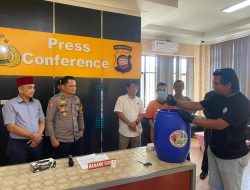 Satresnarkoba Polres Singkawang Musnahkan 18,76 Gram Sabu, Upaya Tegas Perangi Narkotika