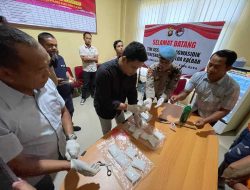 Satresnarkoba Polres Kubu Raya Amankan Perekrut Kurir Narkoba