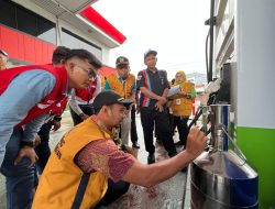 Tim Pengawasan Lakukan Pengecekan Pelayanan di SPBU Coco Pontianak