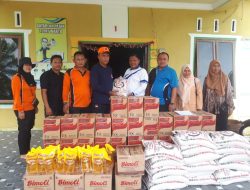 Pemkab Asahan Salurkan Bantuan Musibah Banjir Ke Desa Sei Dua Hulu kecamatan Simpang Empat