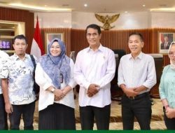 Sinergi dan Perkuat Ketahanan Pangan, Wabup Ketapang Audiensi dengan Mentan