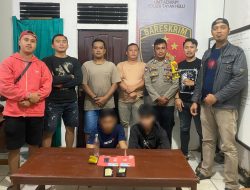 Polsek Tayan Hulu Amankan 2 Orang Terduga Terlibat Narkotika