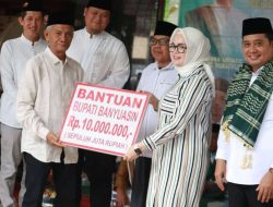 Pemkab Banyuasin Gelar Safari Ramadhan dan Beri Bantuan