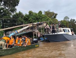 Polisi dan TNI Gelar Operasi Pemberantasan Aktivitas PETI di Sanggau