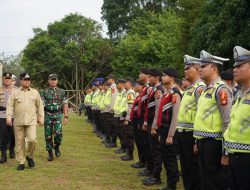 Bupati Banyuasin Pimpin Apel Ketupat Musi 2025