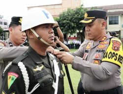 Polres Lubuk Linggau Gelar Apel Operasi Pasukan Ketupat 2025