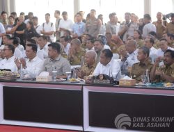 Bupati Dan Wabup Asahan Ikuti Rakor Bidang Pangan Provsu Bersama Menteri Kordinator Bidang Pangan Indonesia.