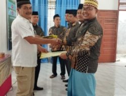 Camat Meranti Asahan Lantik 18 Dewan Hakim Dan Majelis Hakim MTQ