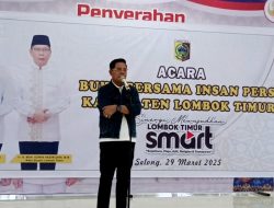 Bupati Lotim Buka Bersama dengan Insan Pers, Bahas Isu Keamanan dan Pembangunan
