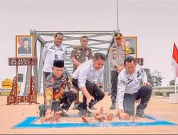 Gubernur Sumsel Didampingi Wabup Musi Rawas Resmikan JembatanTeras dan Jembatan Air Keruh