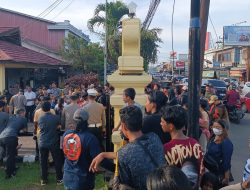 Memanas, Warga Planjau Jaya Geruduk Polres Ketapang, Tuntut Pembebasan Warga yang Ditangkap