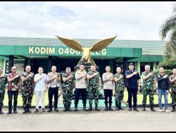 Tingkatkan Sinergitas, Kapolres Musi Rawas Beserta PJU Silaturahmi ke Kodim 0406 Lubuk Linggau