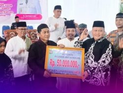Safari Ramadhan Pemkab Musi Rawas di Masjid Ikhwanul Ihsan Sumber Harta