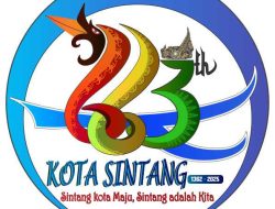 Logo dan Tema Peringatan Hari Jadi Kota Sintang ke-663: Menyongsong Kemajuan dan Kesejahteraan