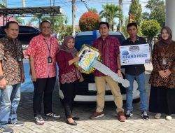 Nasabah BRI Sungai Kunyit Raih Grand Prize Mobil di Panen Hadiah Simpedes BRI Mempawah