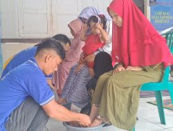 Buka Kunjungan Lebaran, lapas Suliki Gelar Basuh Kaki Ibu Warga Binaan