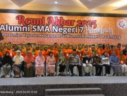 Merajut Kenangan, Membangun Masa Depan: Alumni SMA 7 Palembang Launching 8 Program Unggulan