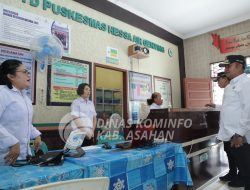 Wakil Bupati Asahan Sidak Puskesmas Hessa Air Genting