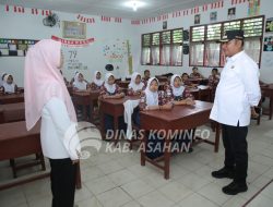 Wabup Asahan Sidak SMP Negeri 6 Kisaran