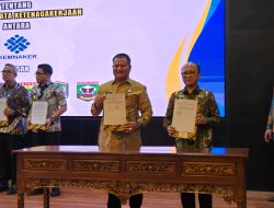 Pemerintah Kabupaten Asahan Lakukan Penandatanganan Kerjasama dengan Kemenaker RI