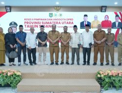 Bupati Dan Wabup Asahan Terima Reses II Pimpinan beserta Anggota DPRD Provsu Sidang I tahun 2024-2025