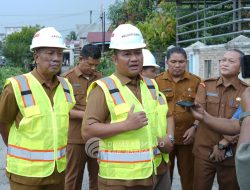 Wakil Bupati Asahan Tinjau Pelaksanaan Pemeliharaan Ruas Jalan Bernilai 5 Miliar 