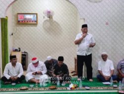 Dalam Rangka Safari Ramadhan, Sekda Asahan Kunjungi Mushollah Bisri Dusun V Rahuning