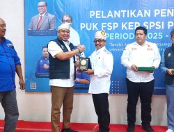 Dukung Kesejahteraan Pekerja, Wakil Bupati Batu Bara Hadiri Pelantikan Serikat Pekerja