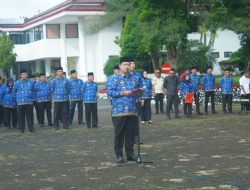 Bupati H. Askolani Pimpin Apel Gabungan April 2025