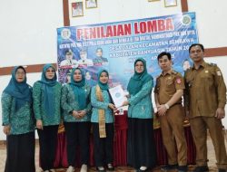 Penilaian 10 Pokok PKK Kecamatan Sembawa