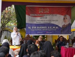 Wabup Banyuasin Bersama DPD RI Sosialisasikan 4 Pilar Bangsa Sekaligus Dengarkan Asmas