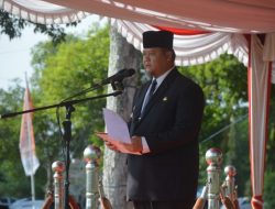 Pemkab Banyuasin Menggelar Upacara Peringatan Hari Otonomi Daerah