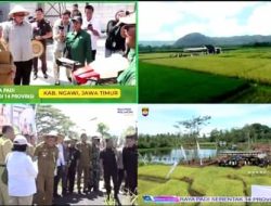 Wabup Musi Rawas Hadiri Panen Raya Padi Serentak Bersama Presiden Lewat Video Conference