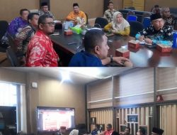 Rakor Percepatan Pembentukan Perkada Pembebasan Bea Perolehan Hak Atas Tanah dan Bangunan Melalui Video Conference
