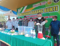 Kejari  Ketapang Musnahkan Barang Bukti 85 Perkara Pidana, Bukti Transparansi Penegakan Hukum