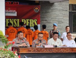 Polres Melawi Bekuk 11 Pengedar Sabu, Selamatkan Lebih dari Seribu Jiwa dari Jeratan Narkoba