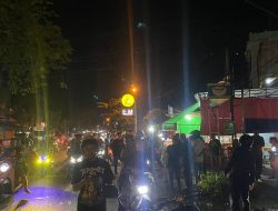 Kecelakaan di Komyos Soedarso Pontianak Barat, Pengendara Vespa Alami Luka Serius di Bagian Kepala