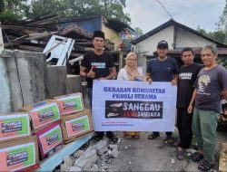 SSS Serahkan Bantuan kepada Korban Kebakaran di Kelurahan Beringin, Sanggau