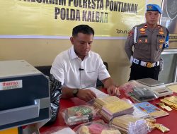 Polresta Pontianak Amankan 47 Batang Emas Diduga Hasil PETI, Berawal dari Informasi Transaksi Narkoba