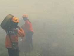 Kebakaran Lahan Meluas di Kubu Raya, BPBD Kerahkan Tim Gabungan ke Arang Limbung