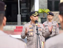 Wakapolres Melawi Ajak Personel Jaga Profesionalitas dan Nama Baik Institusi