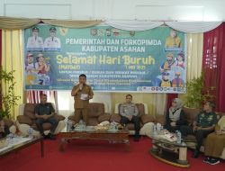 Wakil Bupati Asahan: Jadikan Peringatan Hari Buruh Sebagi Momentum Kebersamaan