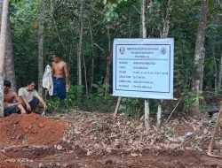 Cegah Banjir, Pemdes Rimba Alai Bangun Siring Sepanjang 98 Meter