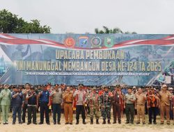 Bupati Sanggau Yohanes Ontot Buka Kegiatan TMMD ke-124