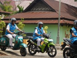 Motor Bensin Disulap jadi Listrik, Siswa SMK Antusias Jajal Hasil Konversi PLN