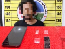 Satres Narkoba Polres Mempawah Bekuk Pengedar Sabu di Desa Malikian